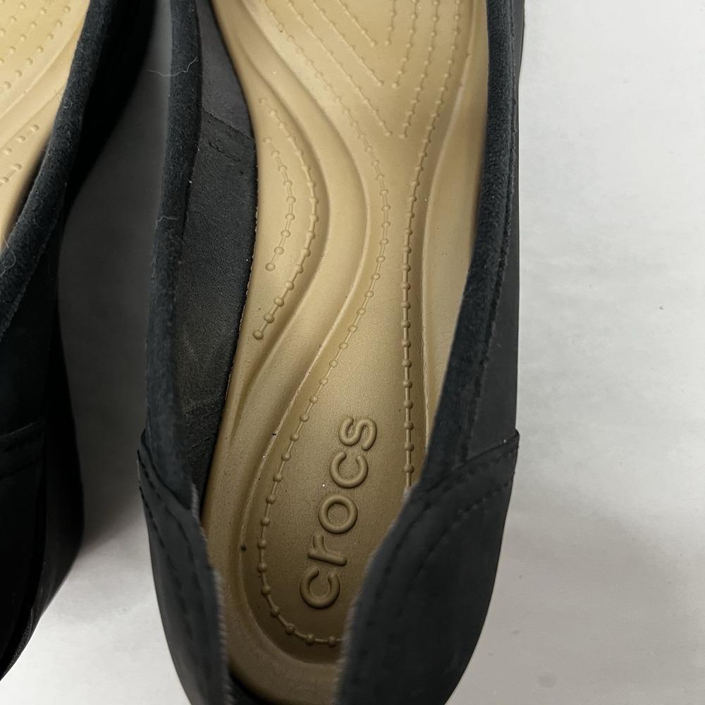 CROCS Black Women's Heels - Picture 4 of 5